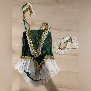 Vintage hand-made girls ballet outfit